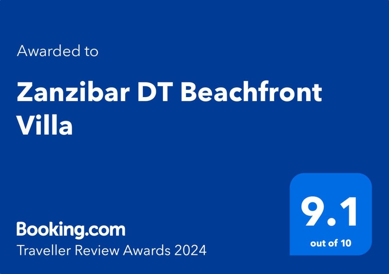 Zanzibar Dt Beachfront Villa Mkunguni Eksteriør bilde